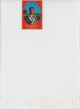 Alec Jackson ex West Brom     Bazooka gum trade card number 50