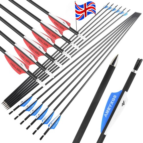 12pcs carbon arrows sp1000 - 32",