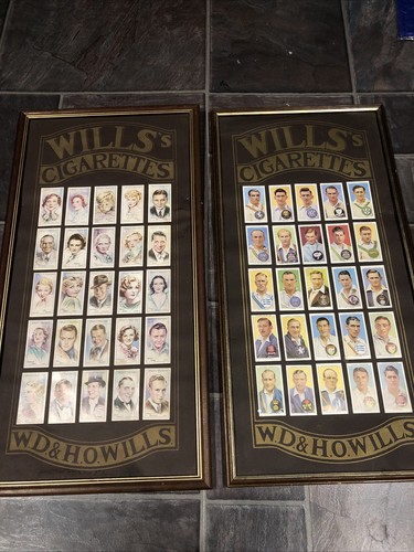 Wills cigarettes cards - x2,