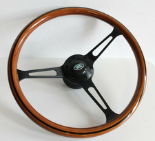 Steering Wheel Wood black