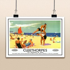 Cleethorpes vintage poster - #6,