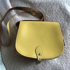 Yellow leather bag YOSHI new satchel