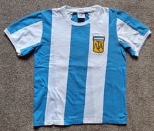 Re-take Maradona 10 Argentina Commemorative T-shirt Size S