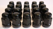 20 X M12 X 1.5 BLACK TAPERED