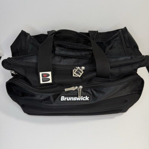 Brunswick bowling bag black - black, 2