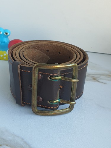 Officer leather belt soviet - officer's,