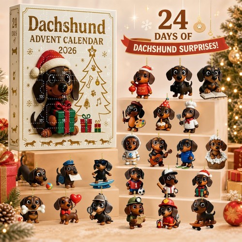 2026 dachshund dog advent - 2026,