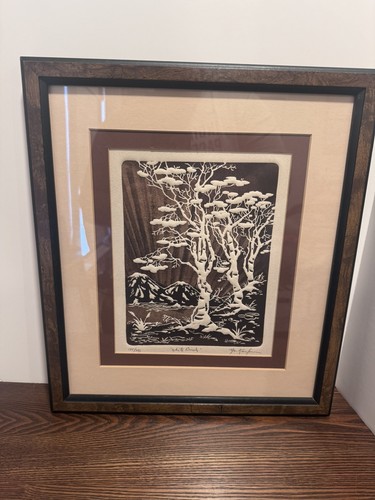 Signed framed kaufman - signed,