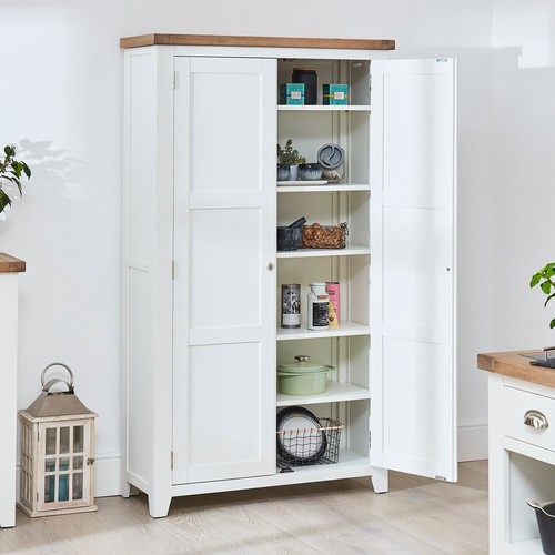 Cheshire white double shaker - white,
