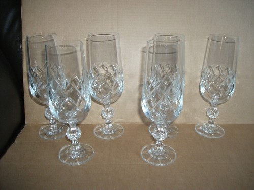Vintage cut crystal glass - vintage,