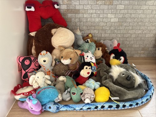 Large job lot soft plush - job,