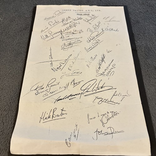 Leeds united 1965 pre - leeds, print