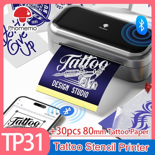 Phomemo tattoo printer thermal - phomemo,