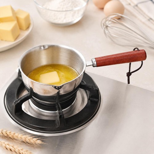Stainless steel mini saucepan - stainless,