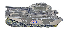 Vintage Corgi Centurion Mk III British Army Tank Diecast Military Model No 901.