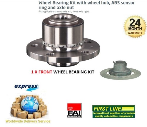 Front axle wheel bearing - 1x,