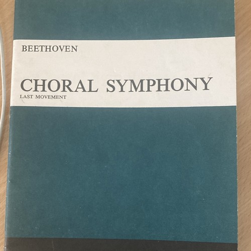 Beethoven choral symphony - choral,