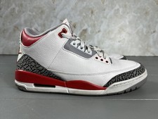 Nike Air Jordan 3 Retro White Fire Red Black Size 10 DN3707-160