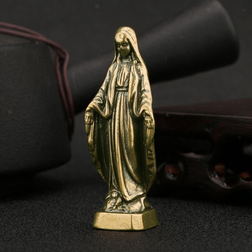 Antique mary statue sculpture - mary,
