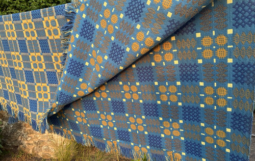 Welsh tapestry blanket throw - welsh,