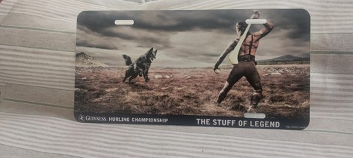 Guinness hurtling tin display - tin,