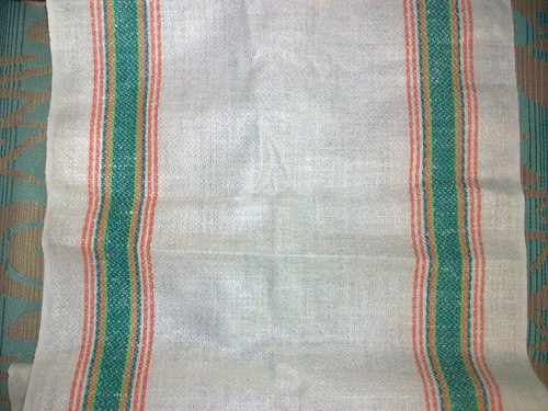 Vintage smooth striped linen - vintage,