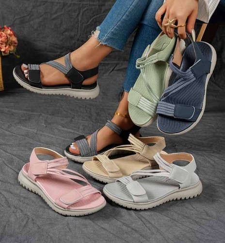 Ladies summer wedge slingback - ladies,