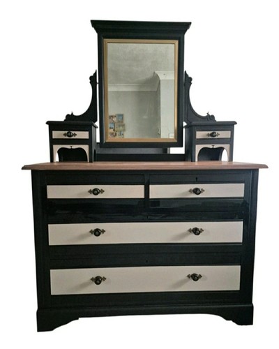 Upcycled victorian dresser - victorian,