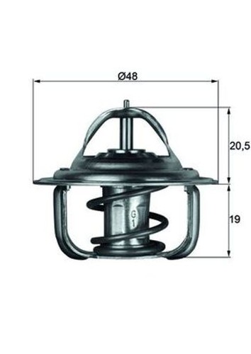 Fits mahle 92d audi - 1,