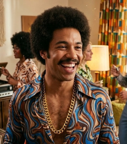 70s bling neck - bling, chain