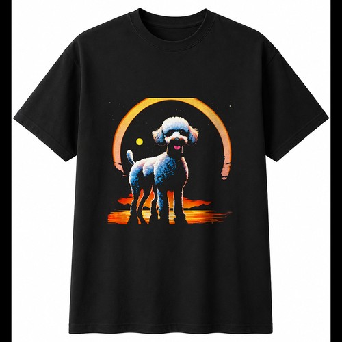 Miniature poodle dark fantasy - miniature,