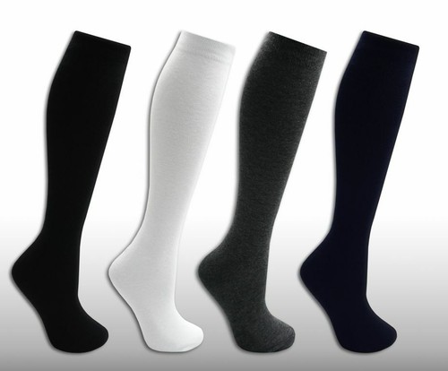 Pairs cotton knee high - of,