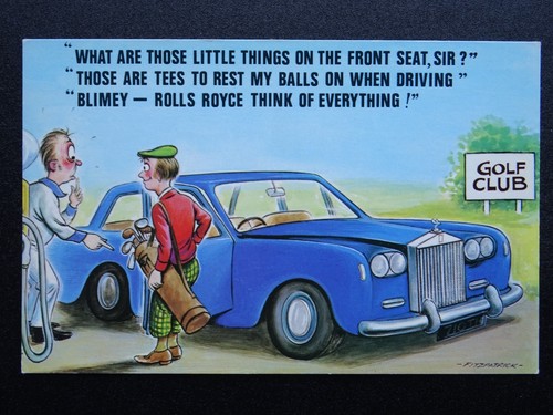 Golf blimey rolls royce - royce, think
