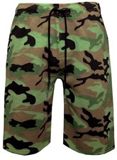 Mens Camouflage Jogger Shorts