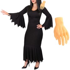 LADIES GOTHIC WIFE MORTICIA