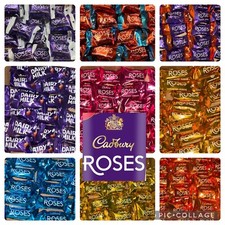 Cadbury ROSES Chocolates Choose Your Own Type Weight Pick And Mix XMAS Sweets