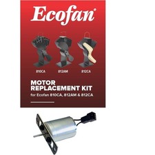 Ecofan MRKCA01BX Motor Replacement Kit-810 and 812 ,12 Volts Metal10.9 x 7 x 3.