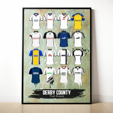 Derby County Painted Shirt