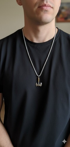 Viking axe large - viking, pendant