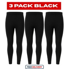 3 Pack Mens Long Johns Thermal