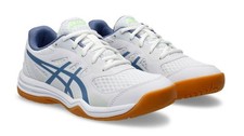 ASICS Upcourt Netball Volleyball Trainers White Unisex New Sizes 5.5 6