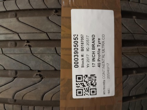 Tyre continental ultra contact - continental,