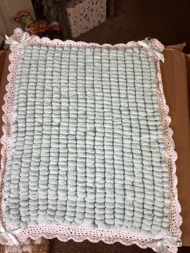 Mint green pompom - pompom, baby