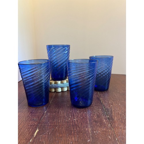 Set cobalt blue hand - set, 4