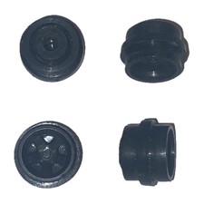 Scalextric 4 black 5 spoke car