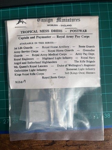Ensign miniatures capt - ensign,