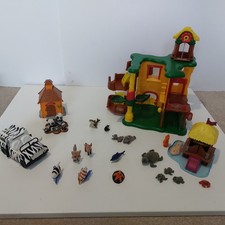 Jungle Puppy in my Pocket bundle -Houses turtle panda families