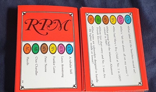 200 cards trivial pursuit rpm - trivial,