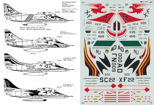 Microscale decals 4f j - microscale, ta-4f/j