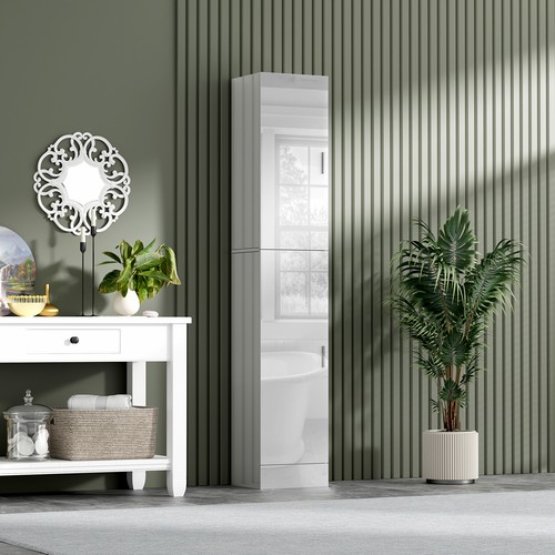 High gloss door bathroom - high,
